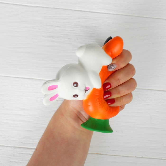 Мялка сквиши "Зайка" на морковке