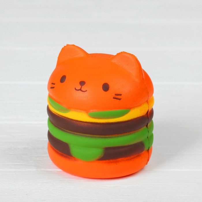 Мялка сквиши "Бургер", цвета МИКС