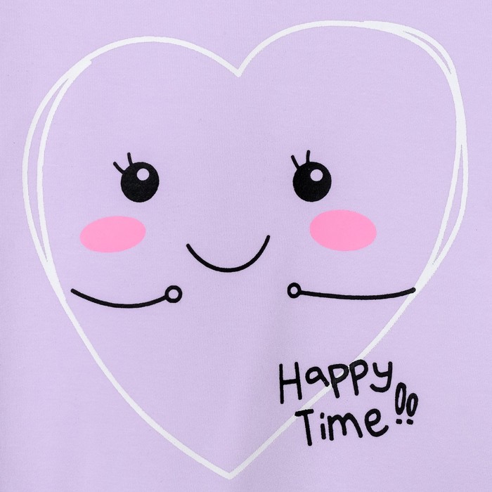 Джемпер Happy time сиреневый, рост 98