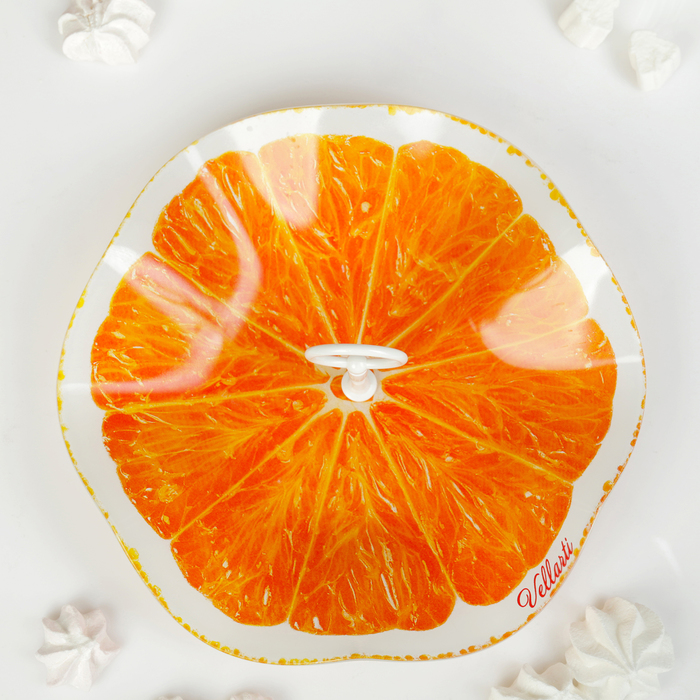 Конфетница "Апельсин" медуза d=30 см
