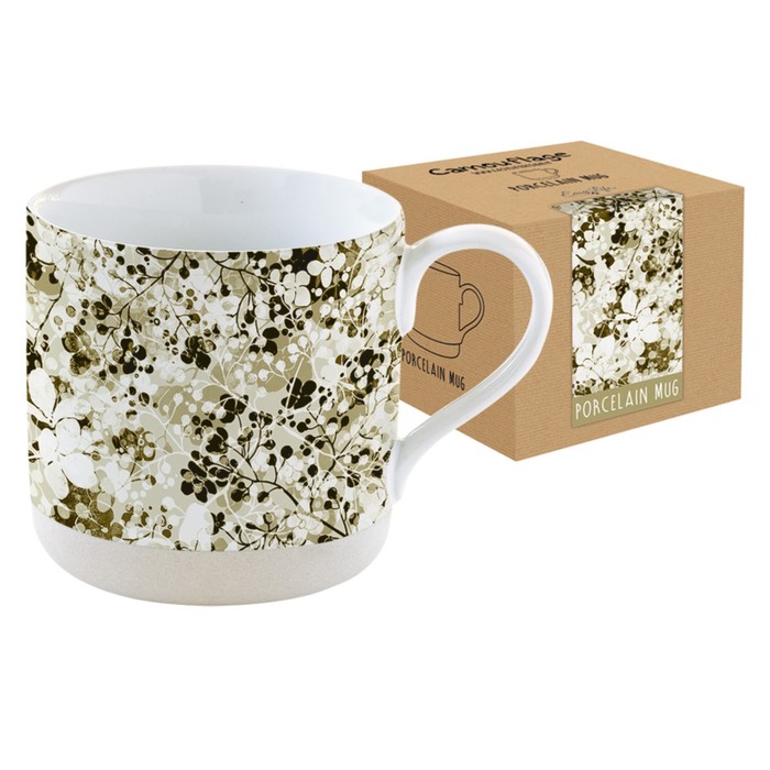 Кружка Camouflage «Цветы» 375 мл, в подарочной упаковке