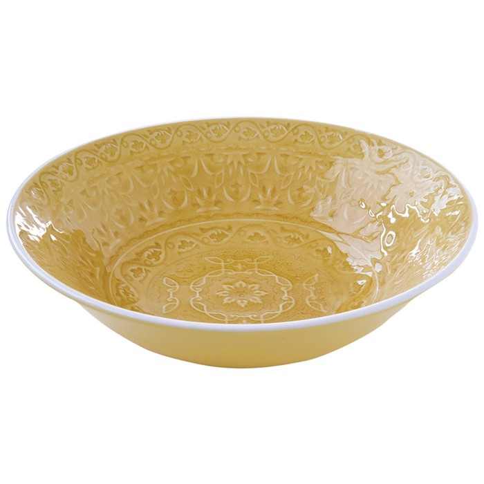 Салатник Ambiente, 22 см, жёлтый