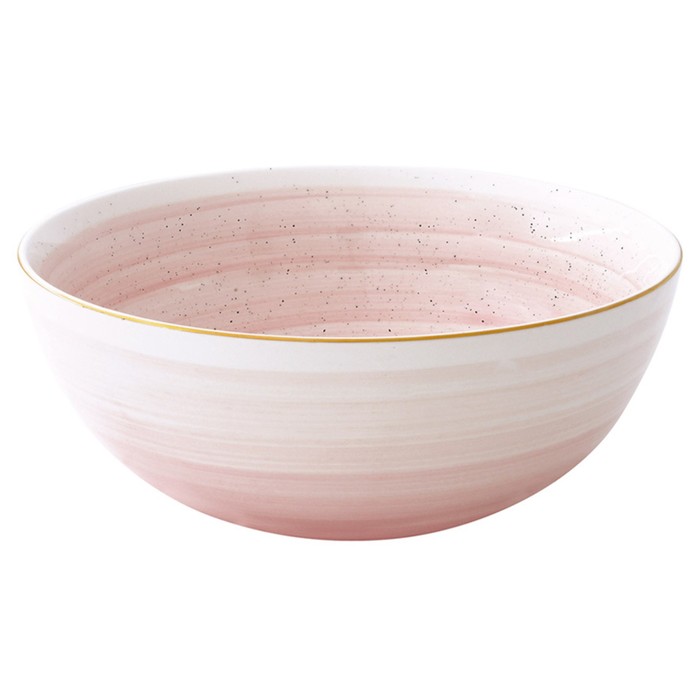 Салатник Artesanal 22 см, розовый