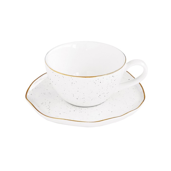 Чайная пара Artesanal 120 мл, белая