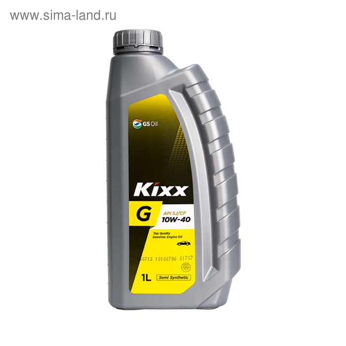 Масло моторное Kixx G SJ 10W-40 Gold, 1 л kixx моторное масло kixx g sn 10w 40 4 л