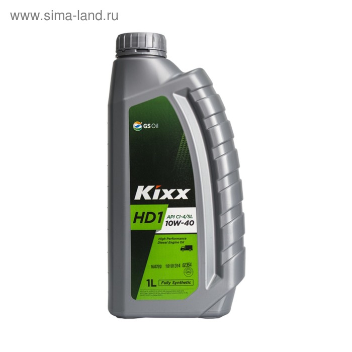 Масло моторное Kixx HD1 CI-4 10W-40 D1, 1 л