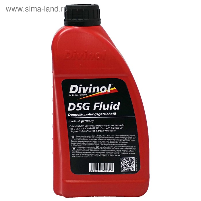 фото Масло трансмиссионное divinol dsg fluid, 1 л