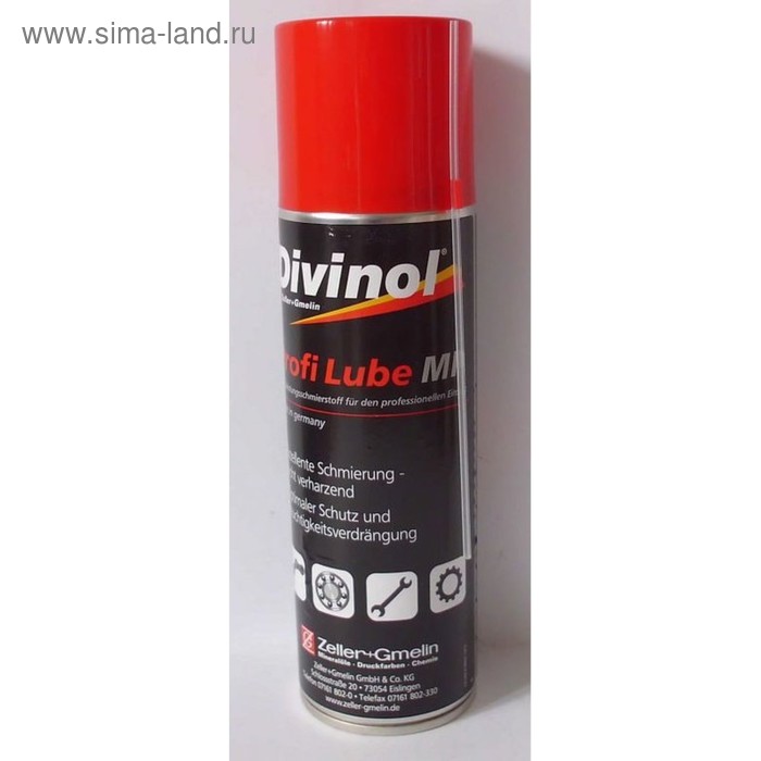 

Многоцелевая спрей - смазка DIVINOL Profi Lube MP, 0,05 л