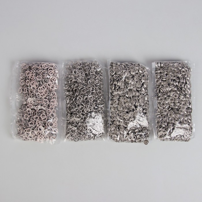 Кнопки рубашечные, d=9,5мм, 1000 шт, цвет бежевый