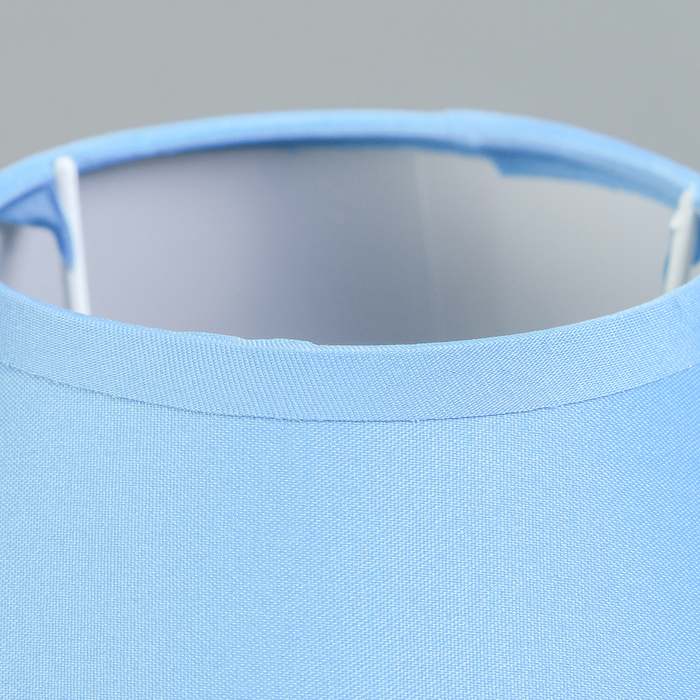 Лампа настольная Е14 25W "Спираль синяя" 17х17х26 см