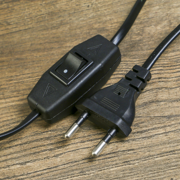 Лампа настольная Е14 25W "Спираль синяя" 17х17х26 см