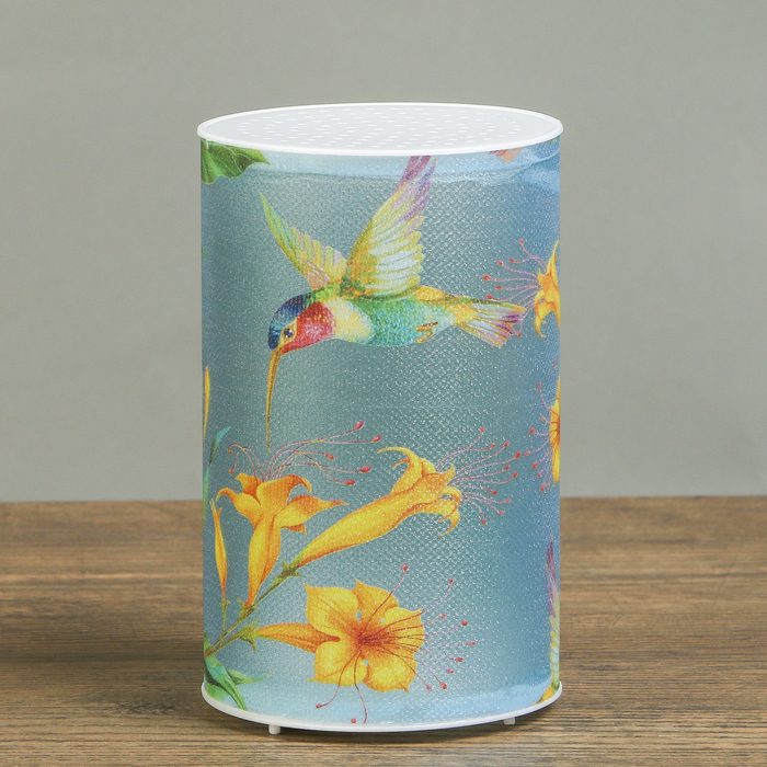 Ночник пластик "Колибри" от батареек CR2032х1 7,1х7,1х11,3 см