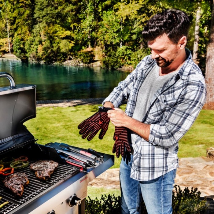 Перчатки для гриля, высокопрочные