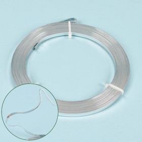 

Проволока бонсайная плоская,5 мм x 5 м, серебряный