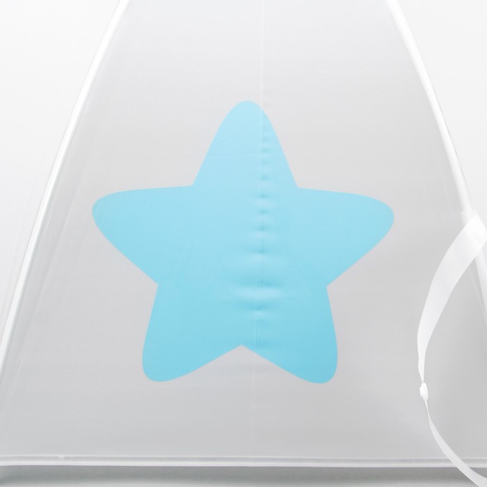 Зонт детский "Звезда", на белом фоне