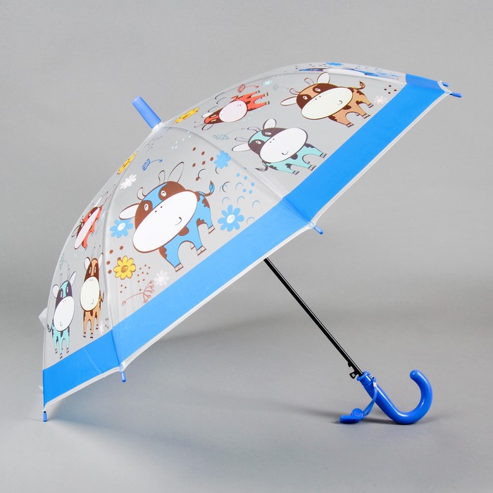 Зонт детский "Коровки", со свистком