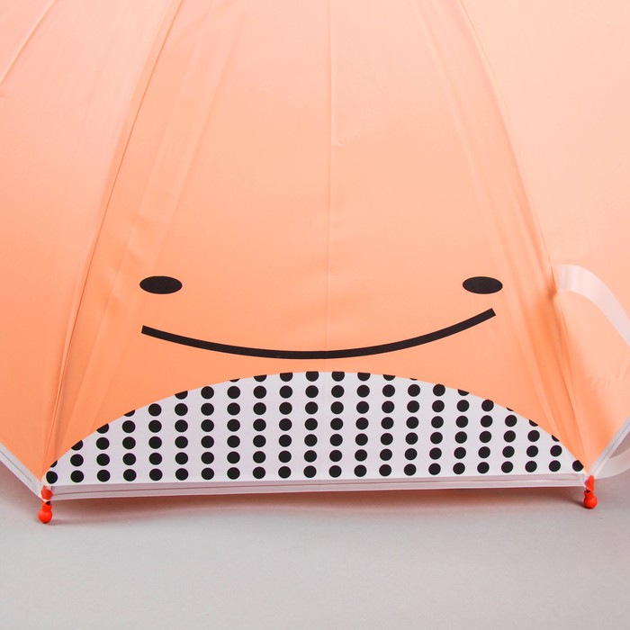 Зонт детский "Веселые мордочки "Божья коровка", со свистком