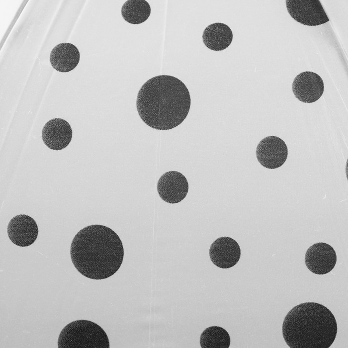 Зонт детский "Горошек", черный