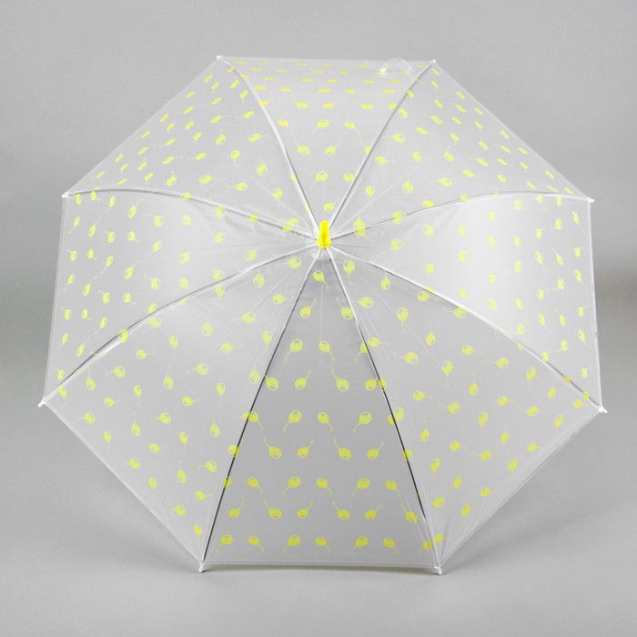 Зонт детский "Шарики", желтый