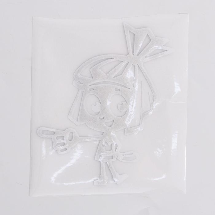 Светоотражающая термонаклейка на одежду ФИКСИКИ "Симка"