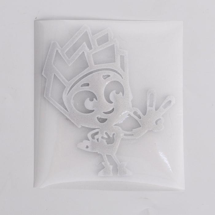 Светоотражающая термонаклейка на одежду ФИКСИКИ "Нолик"