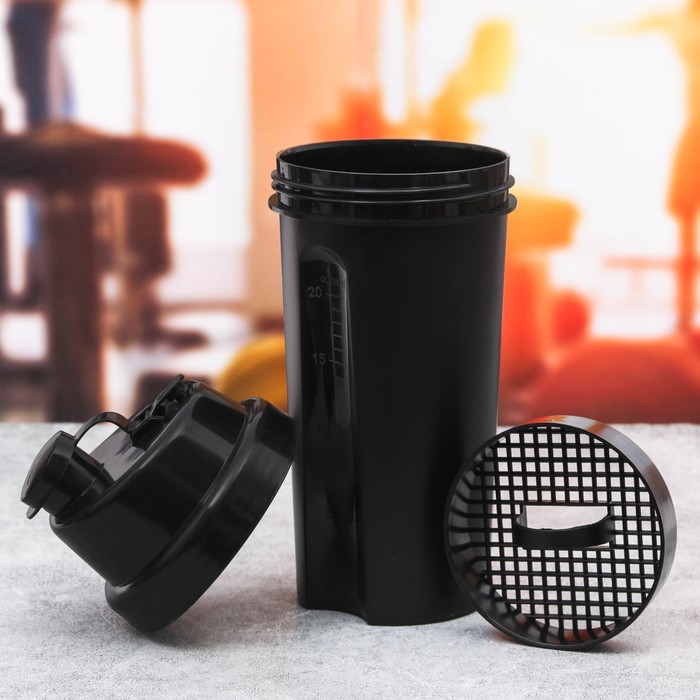 Набор "Go hard", перчатки 10 х15 х1 см, шейкер 600 мл