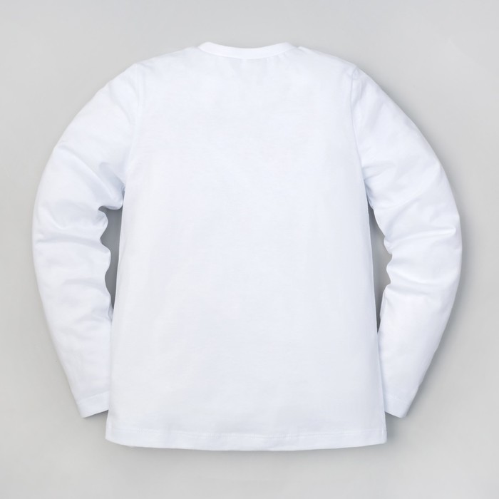 Комплект: джемпер, брюки KAFTAN "Around time Cristmas", бел.,, бордовый, р. 122-128 см (34)