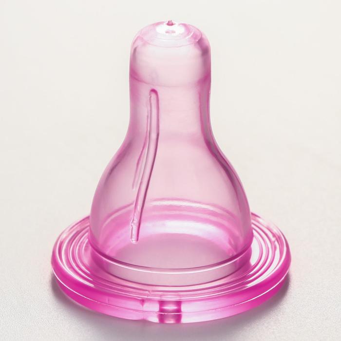 Соска силиконовая классическая, цветная, от 0 мес., цвета МИКС