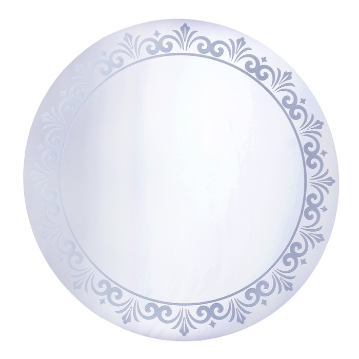 Зеркало «Царское», настенное, матирование, 70×70 см