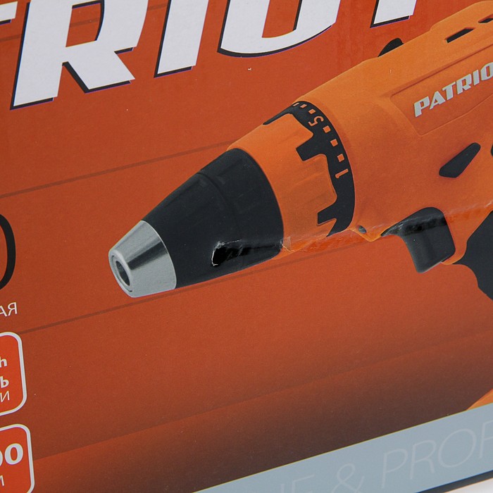 Дрель-шуруповерт PATRIOT BR 180, NiCd, 18 В, 1.5 Ah, аккумул., две батареи, заряд 1 ч.