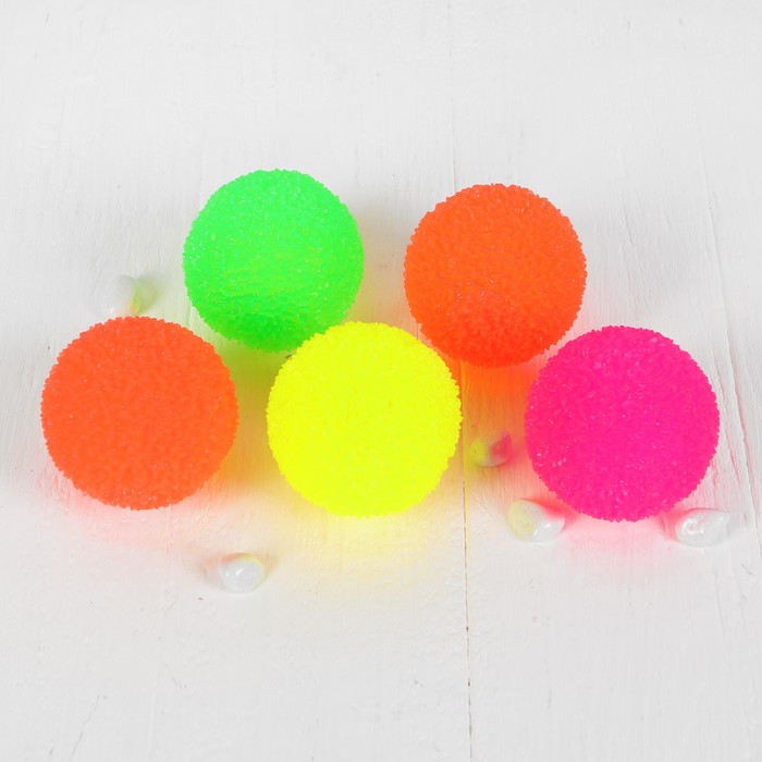 Мяч световой " Шар" 6,5 см, цвета МИКС