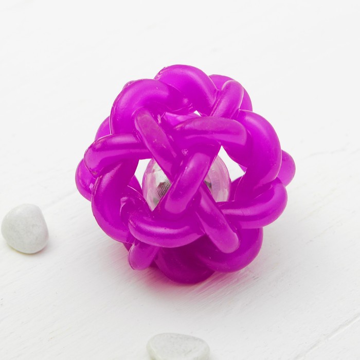 Мяч световой "Плетение", цвета МИКС"