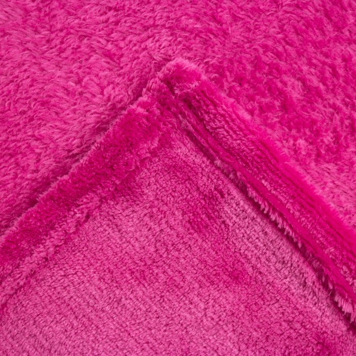 Плед "Этель", вишнёвый, р-р 130 х 180 см, 100 % п/э