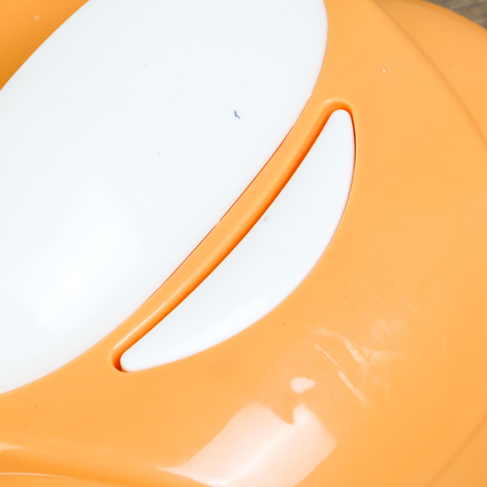 Лампа настольная "Машинка оранжевая" КЛЛ 15W 17х20х40 см