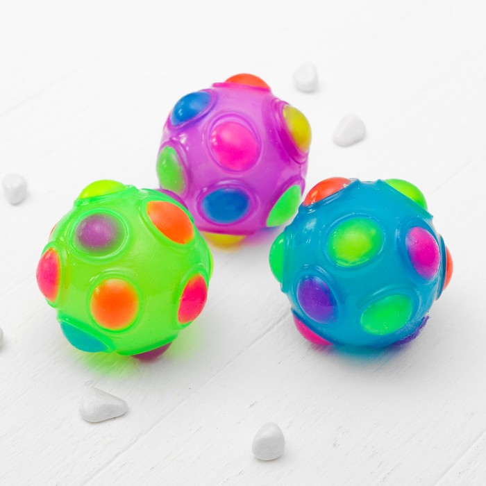 Мяч световой "Светлячок", цвета МИКС