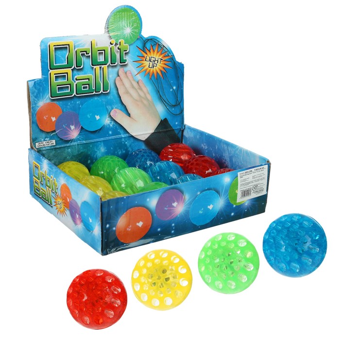 Мяч световой "Лихач" 5,5 см, цвета МИКС