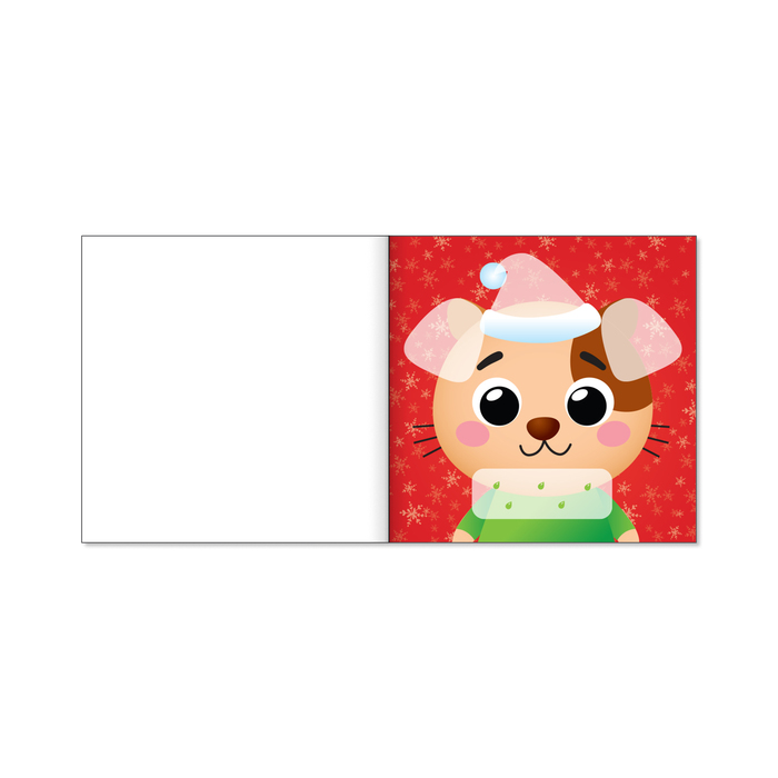 Набор книжек с объемными аппликациями «Новогодние поделки», 5 шт, 20 страниц