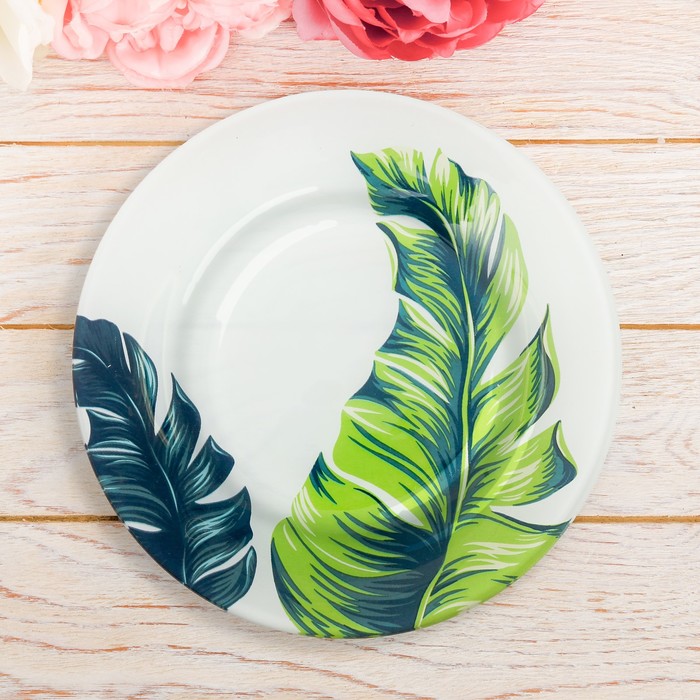 Тарелка "Листья", 20 см