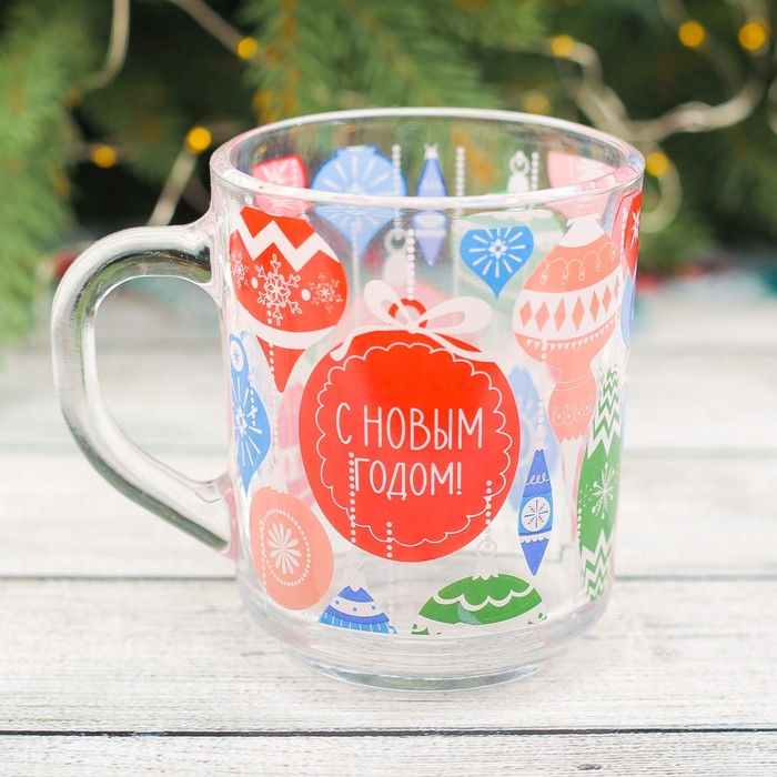 Кружка "С Новым годом. шары", 220 мл