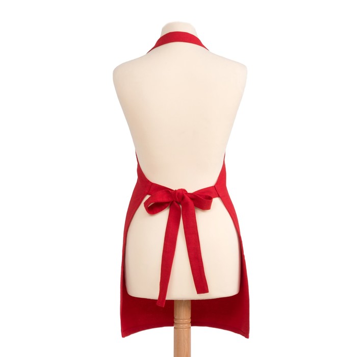 Фартук "Этель" Снежинка золото 65х70 см, 80% хлопок, 20% п/э