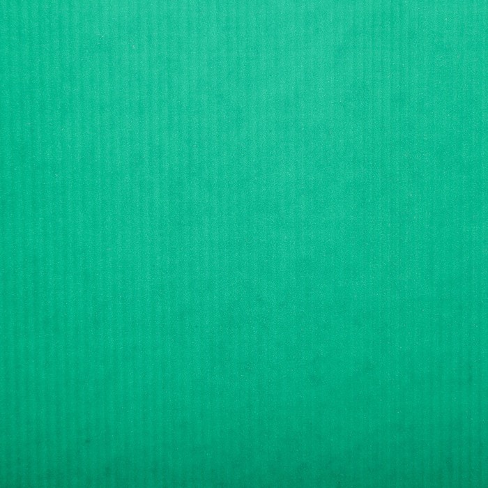 Бумага упаковочная крафт, двусторонняя зелёно-голубая, 0.5 х 10 м