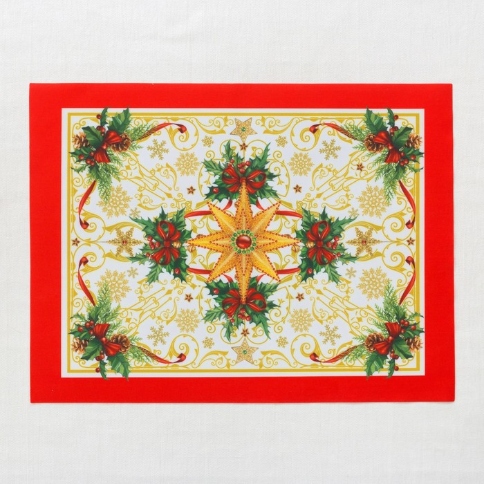 Салфетка на стол "Классика" 30х40см, 100% п/э, оксфорд 420 г/м2