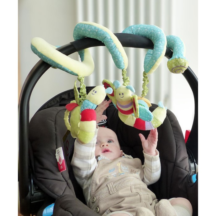 Игрушка-спираль «Гусеница» для кроватки Little Bird Told Me