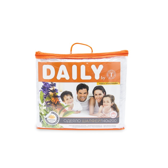 Одеяло «Шалфей», размер 140×200 см, серебристый