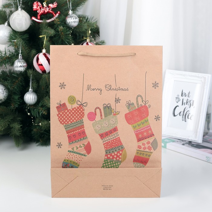 Пакет Крафт 24 х 33 х 8 см