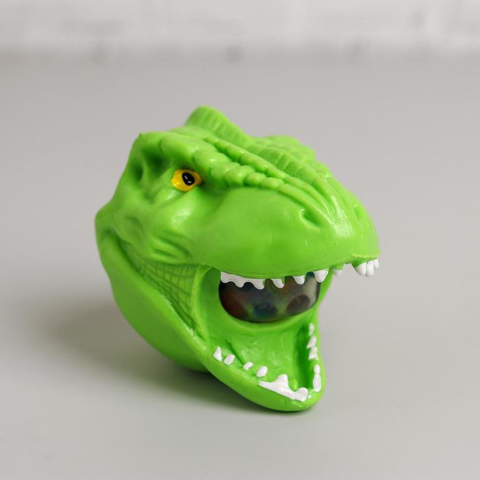 Мялка с гидрогелем "Динозавр", цвета МИКС