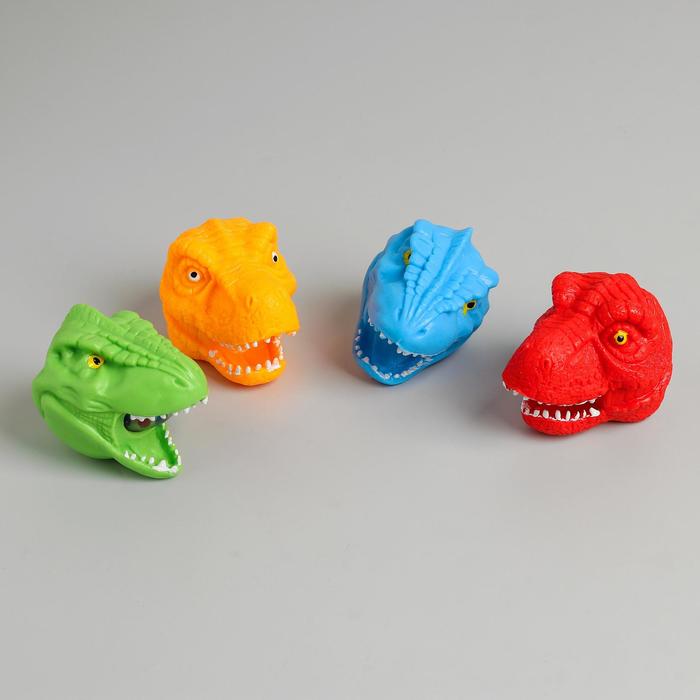 Мялка с гидрогелем "Динозавр", цвета МИКС