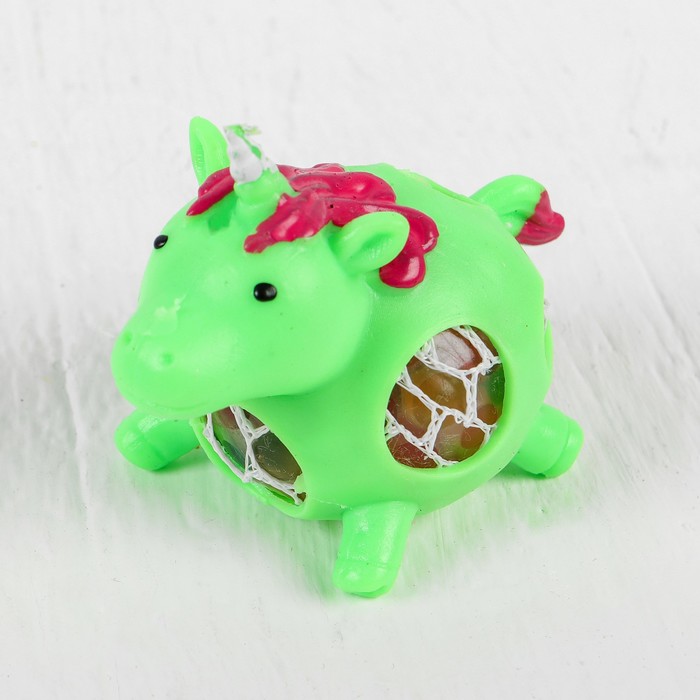 Мялка с гидрогелем "Единорог", цвета МИКС