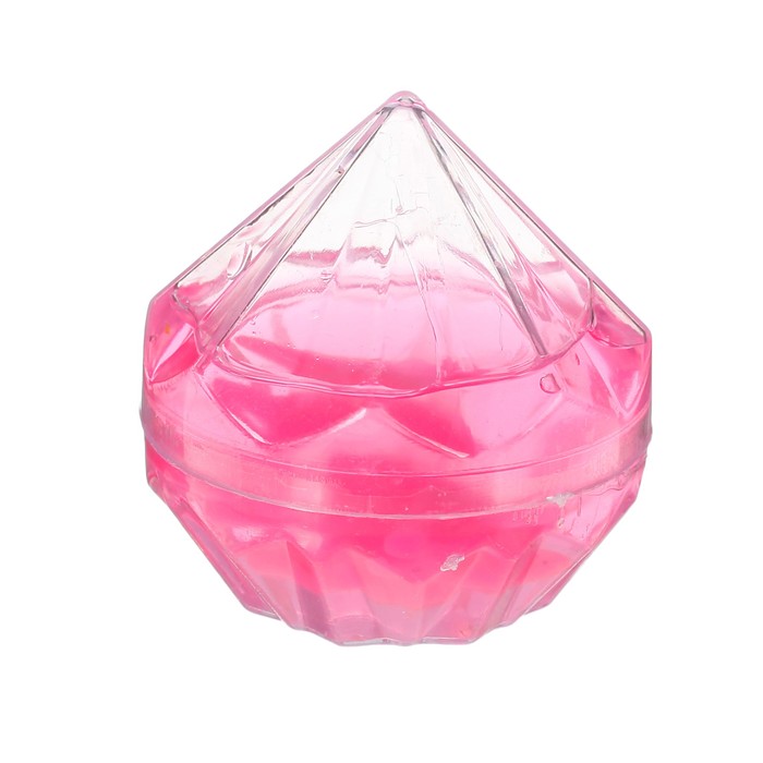 Лизун "Кристалл" с динозавром, твёрдый, цвета МИКС