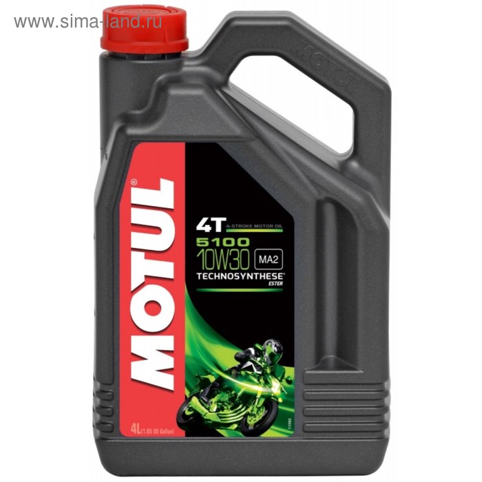 Моторное масло MOTUL 5100 4T 10W-30, 4 л